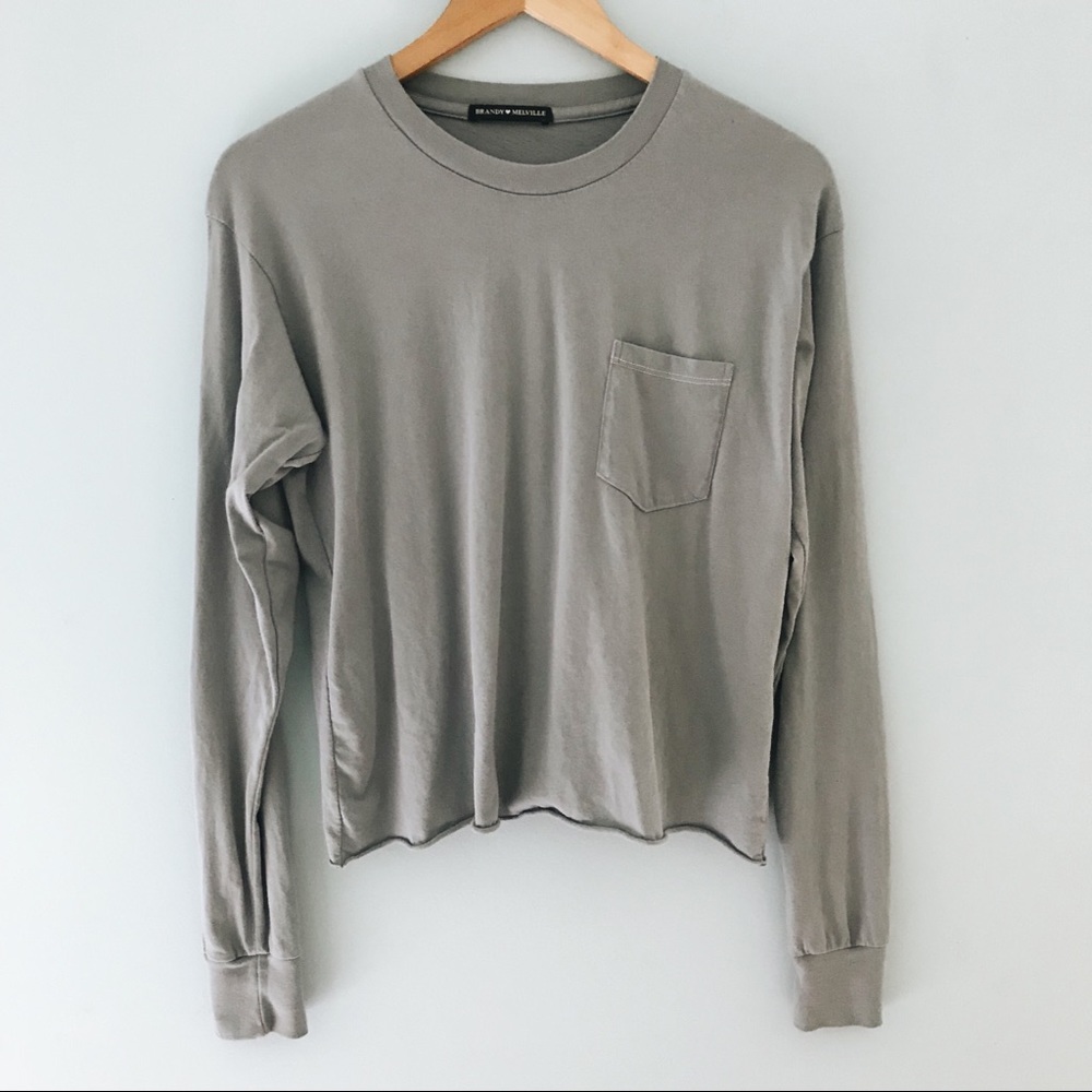 Brandy Melville light blue long sleeve